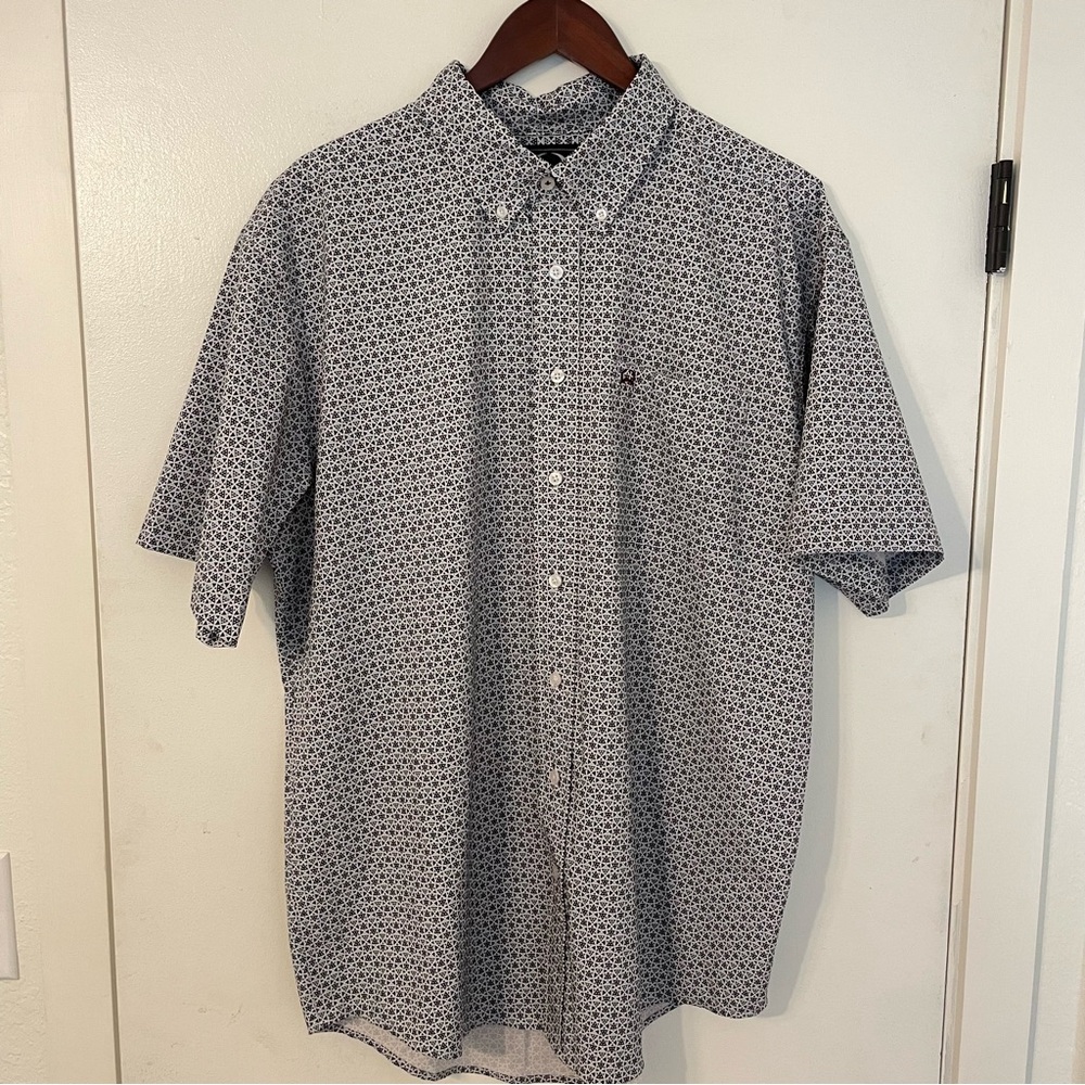 Cinch Arena Flex Short Sleeve Button Up